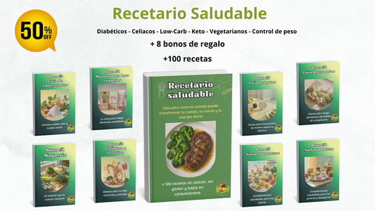 Recetario Saludable: +100 recetas para todas las necesidades